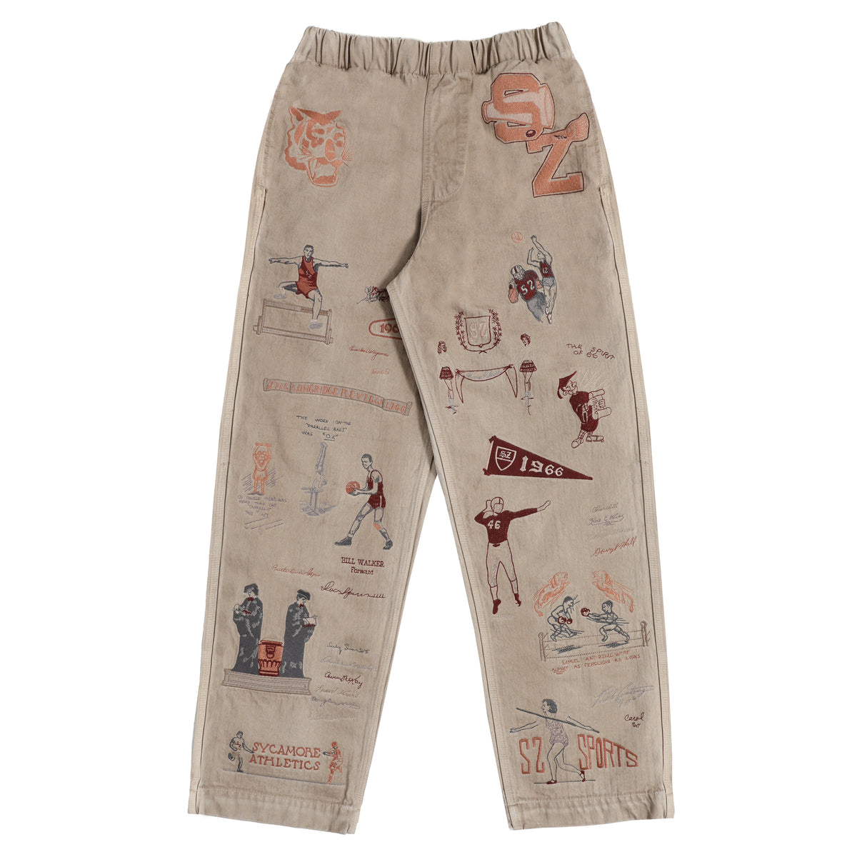 w*a様 Samuel Zelig【marching band pant】 Samuel Zelig Marching Band Pant | Ecru | Canoe Club