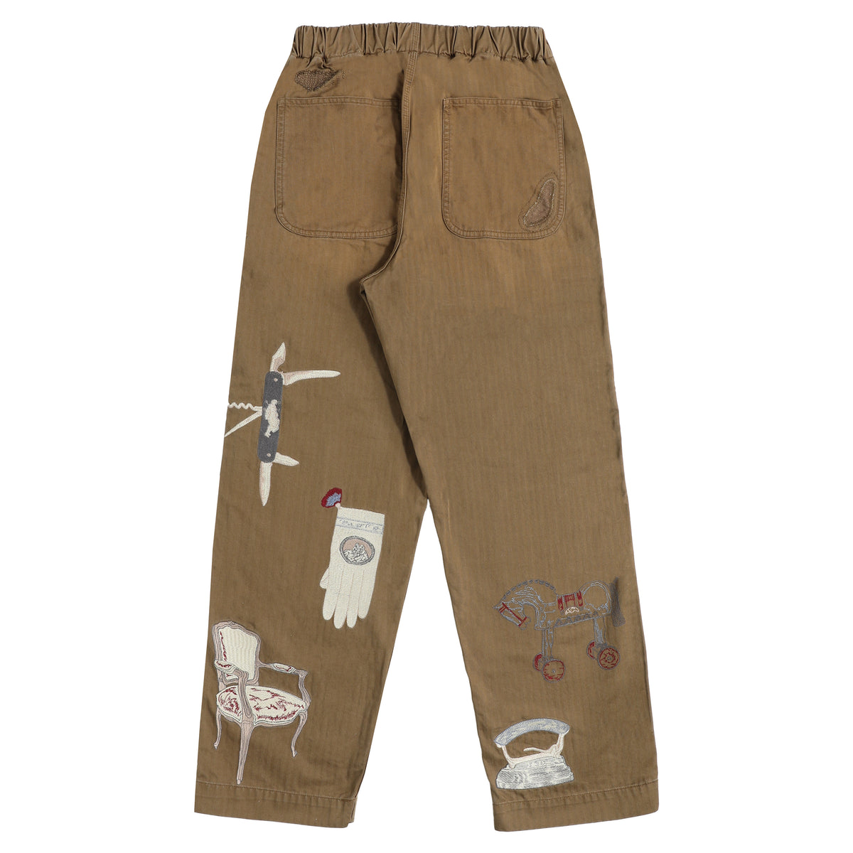 Antique Pant - Olive Brown – Samuel Zelig