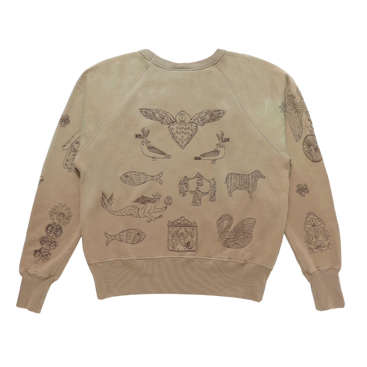 Willson Crewneck - Taupe – Samuel Zelig