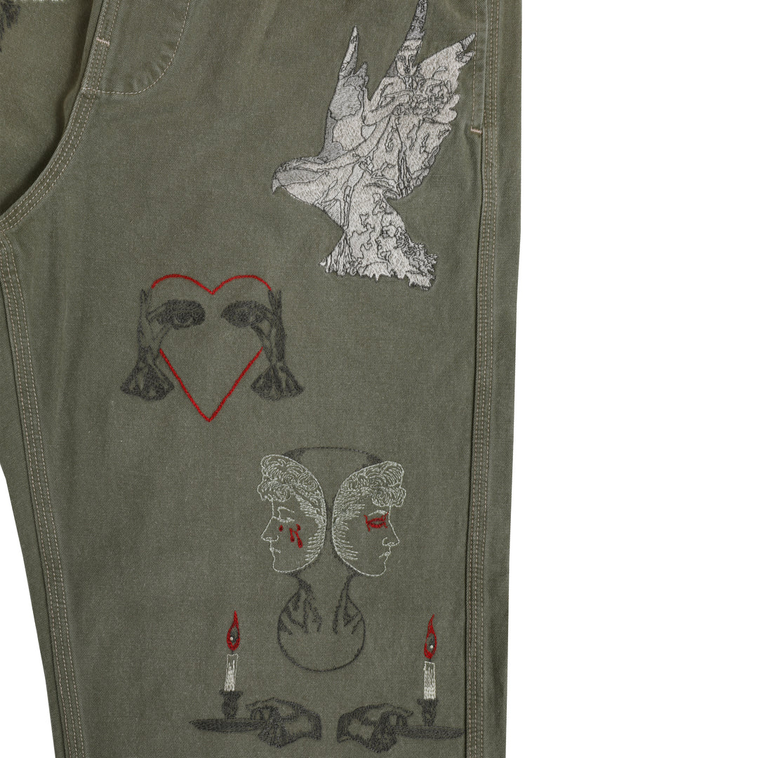 New Rituals Pant - Army Green – Samuel Zelig