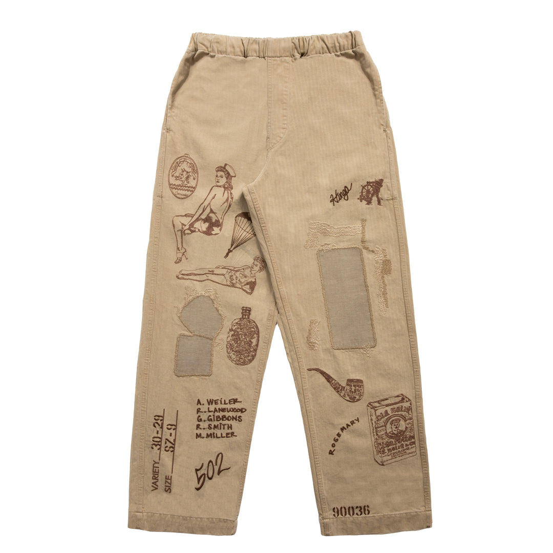 パンツ goar.archive strapped pants L goar.archive strapped pants L goar.archive Strapped Pants L