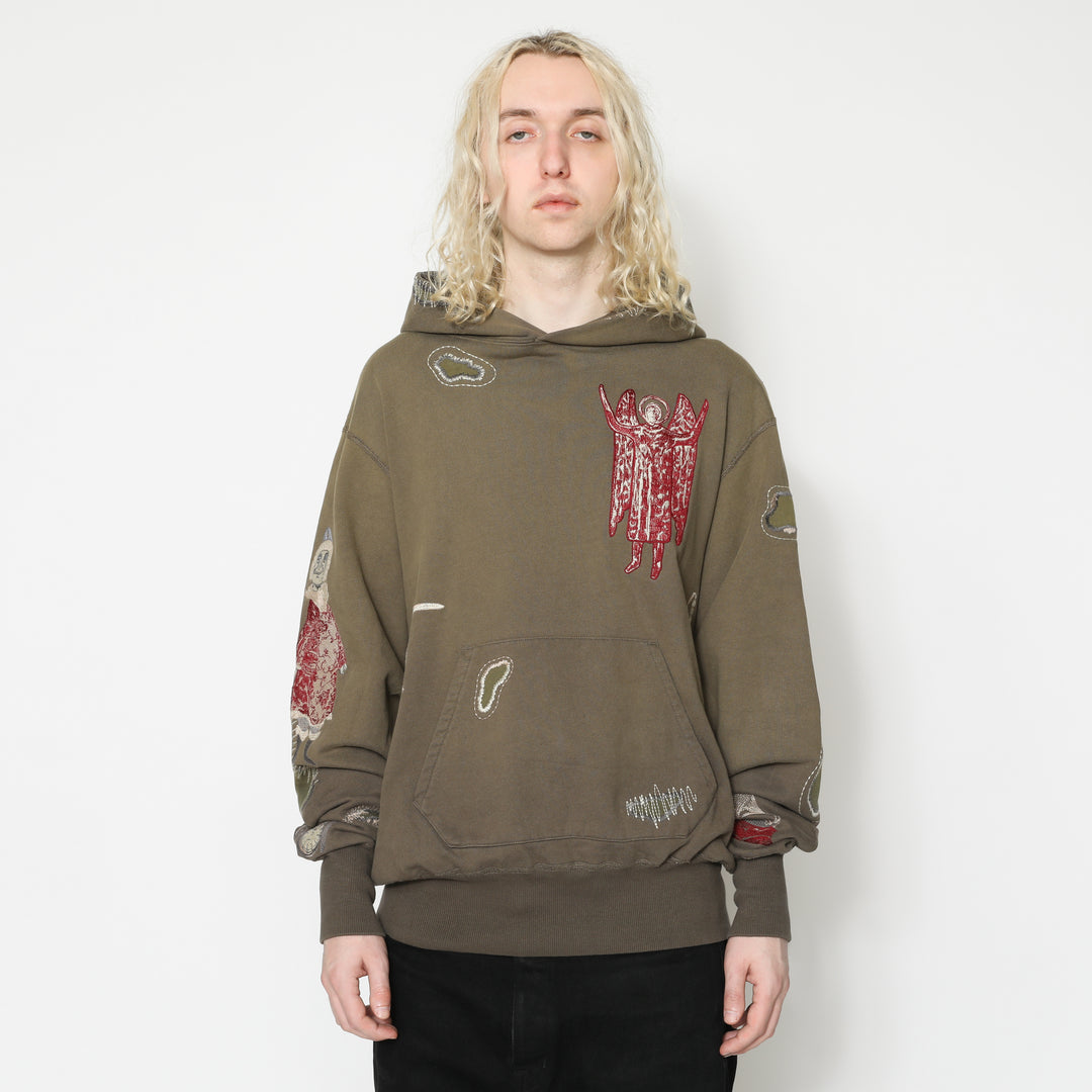 トップス SAMUEL ZELIG hoodie Samuel Zelig - Red Track Hoodie – Frances May