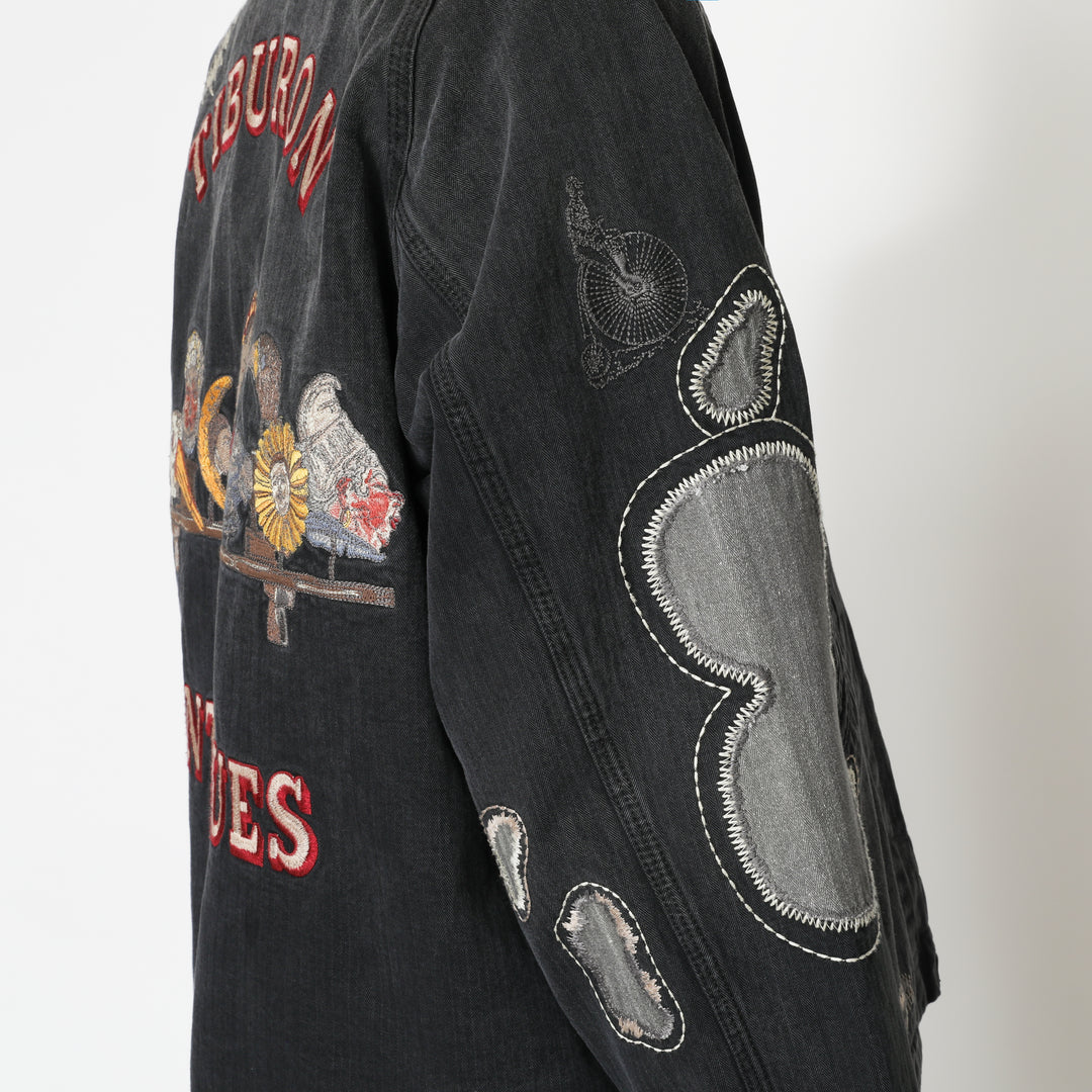 Antique Zip Jacket - Vintage Black – Samuel Zelig