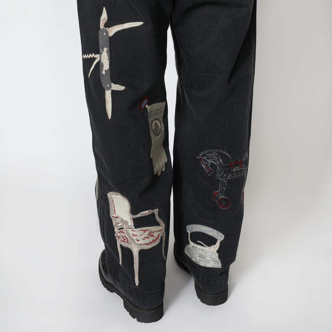 Antique Pant - Vintage Black – Samuel Zelig