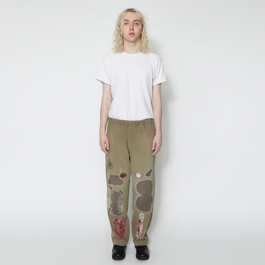 Antique Pant - Olive Brown – Samuel Zelig