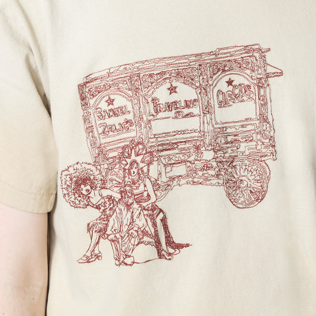 Cirque Tee - Khaki – Samuel Zelig