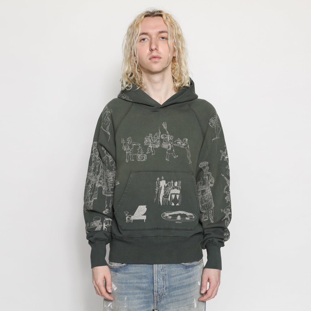 salsation サルセーション Hoodie スリーブレス フーディS　新品 Restaurant Hoodie – Samuel Zelig