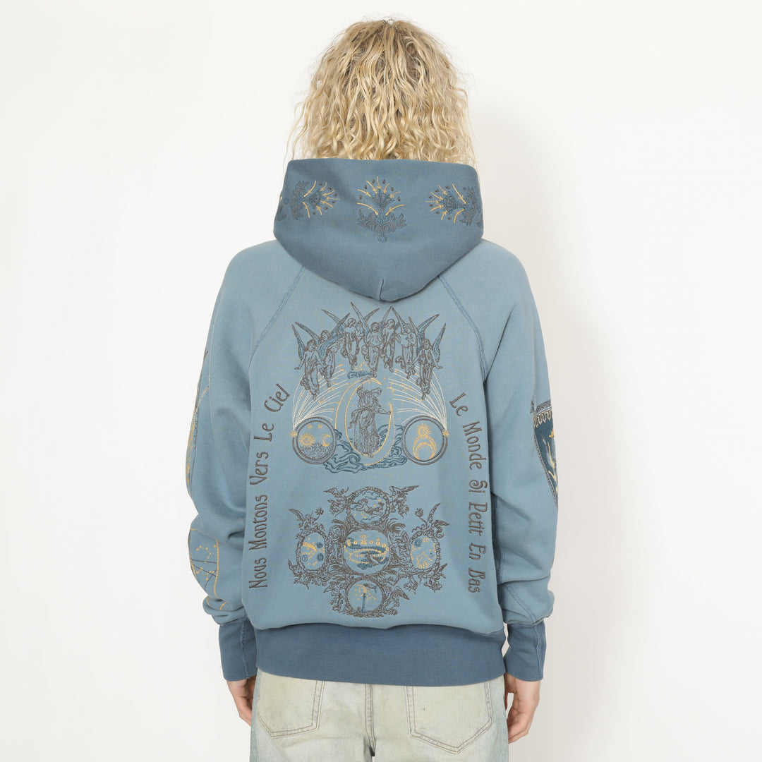 ボルトルーム×ソールイーターMOON & SUN DYED ZIP HOODIE SZSS26-1321_La-Luna-