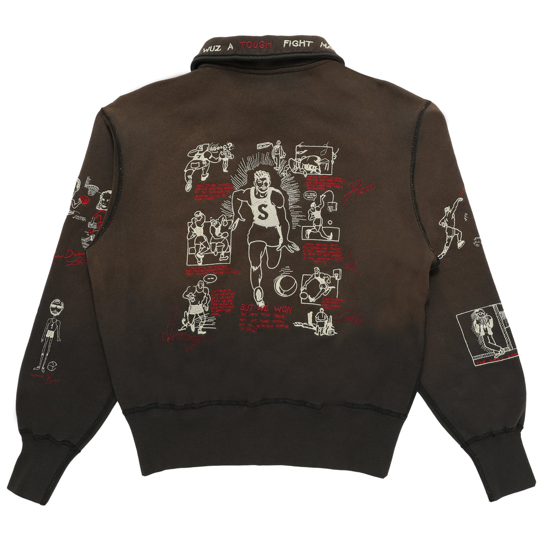 SRL Embroidery zipトラックジャケット SRL Embroidery zipトラックジャケット SRL Embroidery zipトラック