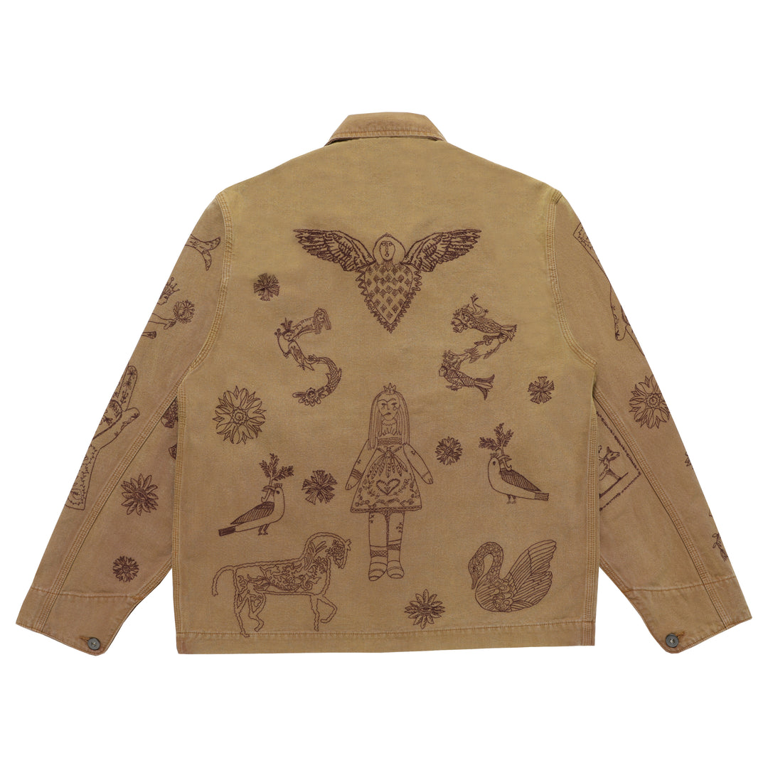Willson Chore Jacket - Brick – Samuel Zelig Willson Chore Jacket - Brick – Samuel Zelig