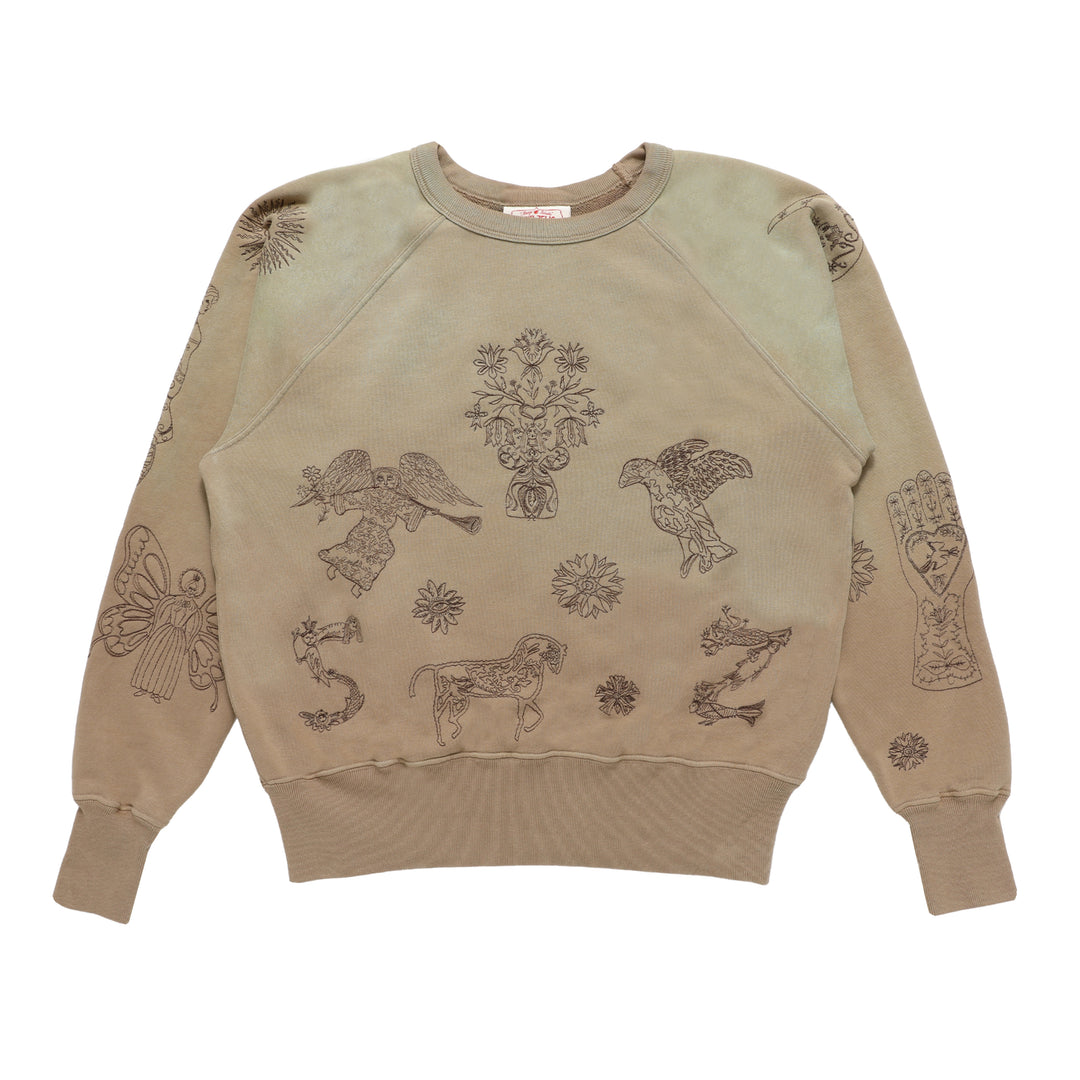 Willson Crewneck - Taupe – Samuel Zelig