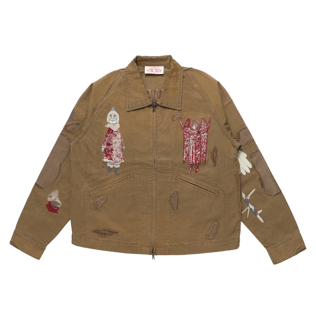 stylingジャケット（CGRY）size:0 antiquejacketolivefront_1080x.