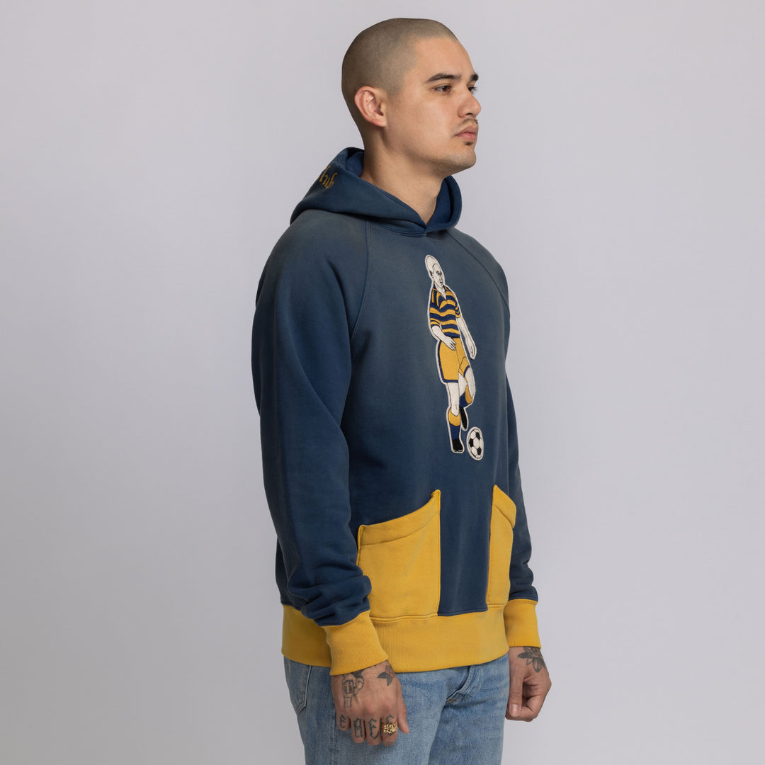 【新品】サミュエル ゼリグ ST.DENIS FC HOODIE XL 紺色 St. Denis FC Hoodie – Samuel Zelig